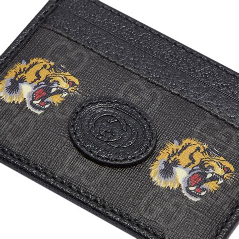 gucci tiger card holder